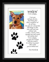 When I was Fine Art Print