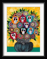 Sugar Skull Bouquet Fine Art Print