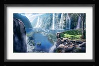 Waterfall Paradise Fine Art Print