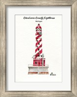 Charlevoix County Lighthouse, MI Fine Art Print