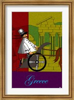 Chef in Greece Fine Art Print