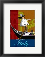Chef in Italy Framed Print