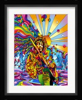 Jimi Color Framed Print