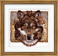 Wolf's World Fine Art Print