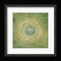 Jacobean Medallions II Framed Print
