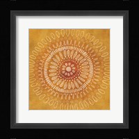 Jacobean Medallions III Framed Print