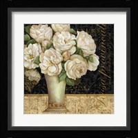 Antique Floral Still Life I Framed Print