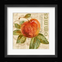 Rustic Fruit I Framed Print