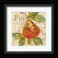 Rustic Fruit IV Framed Print
