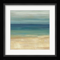 Navy Blue Horizons II Framed Print