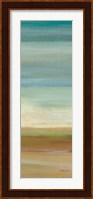Turquoise Horizons Panel I Fine Art Print