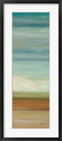 Turquoise Horizons Panel II Fine Art Print