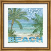 Beach Palm I Fine Art Print