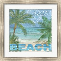 Beach Palm I Fine Art Print