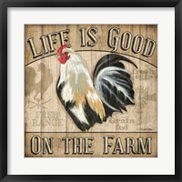 Country Rooster II Fine Art Print