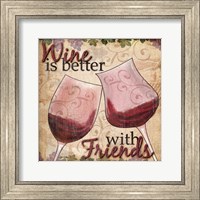 Wine With Friends II Fine Art Print