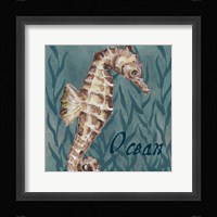 Nautical Critters I Framed Print