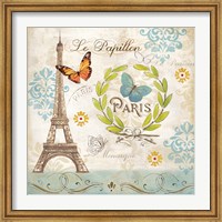 Le Papillon Paris I Fine Art Print
