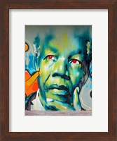 Graffiti de Mandela Fine Art Print