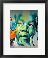 Graffiti de Mandela Fine Art Print