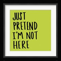 Pretend Fine Art Print