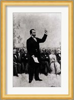 Lincoln's Address at Gettysburg, 1895 Fine Art Print