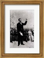 Lincoln's Address at Gettysburg, 1895 Fine Art Print