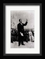 Lincoln's Address at Gettysburg, 1895 Fine Art Print