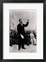 Lincoln's Address at Gettysburg, 1895 Fine Art Print