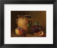 Fruit and Pot Framed Print