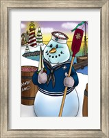 Snowman Fine Art Print