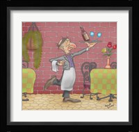 Wine Waiter Fine Art Print
