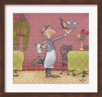 Wine Waiter Fine Art Print