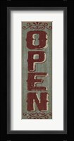 Open Sign 3 Fine Art Print