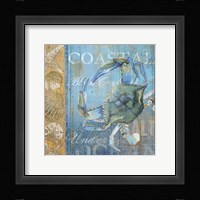 Crab and Sea Fine Art Print
