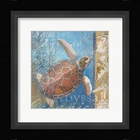Turtle and Sea Fine Art Print