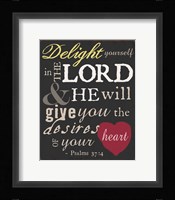 Psalm Saying I Fine Art Print