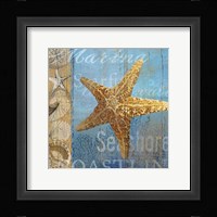 Starfish and sea Fine Art Print