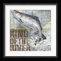 Open Season King Salmon Fine Art Print