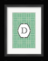 Initials Pattern D Fine Art Print