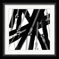 Unzipped Framed Print
