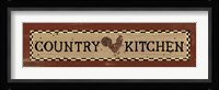 Country Kitchen Framed Print