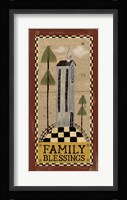 Family Blessings Framed Print