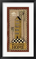 Welcome Home Framed Print