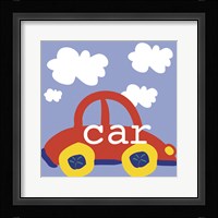 Red Car Framed Print