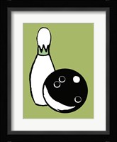 Green Bowling Fine Art Print