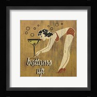 Bottoms Up Framed Print