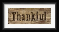 Thankful Framed Print