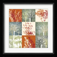 Botanical Nine Framed Print