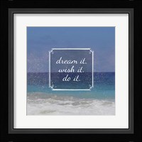 Beachsay 2 Framed Print